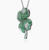 Diamond and Gem Stone Pendant