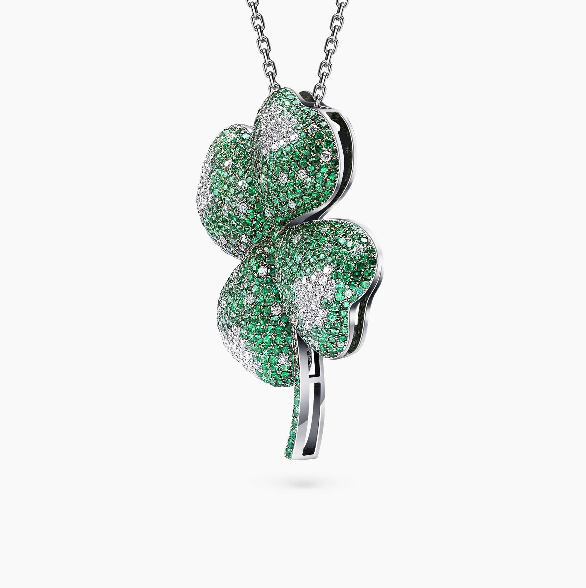 Diamond and Gem Stone Pendant