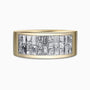 Invisible-set 0.90Ct. Baguette-cut and 0.75Ct. Princess-cut