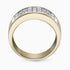 Invisible-set 0.90Ct. Baguette-cut and 0.75Ct. Princess-cut