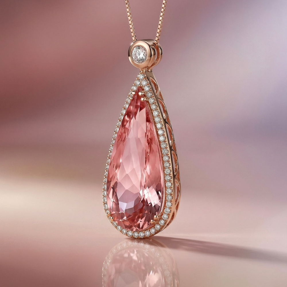 Diamond and Gem Stone Pendant