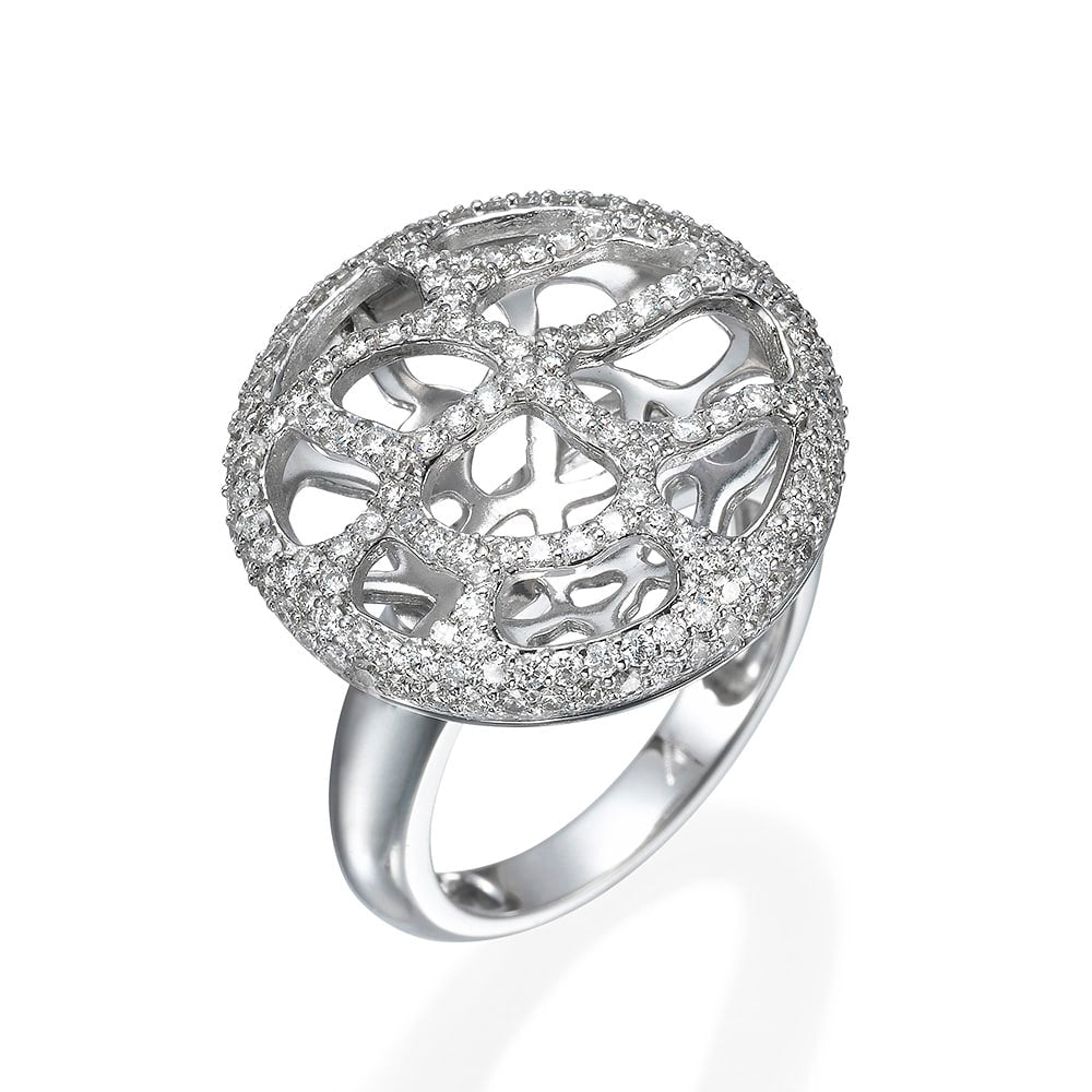 1.34Ct. Diamonds in a stunning 14K Gold Ring