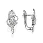 0.46Ct. Pear Shape Diamonds set with 0.27Ct. Diamonds