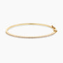 0.55Ct Diamonds in 14K Yellow Gold Bracelet