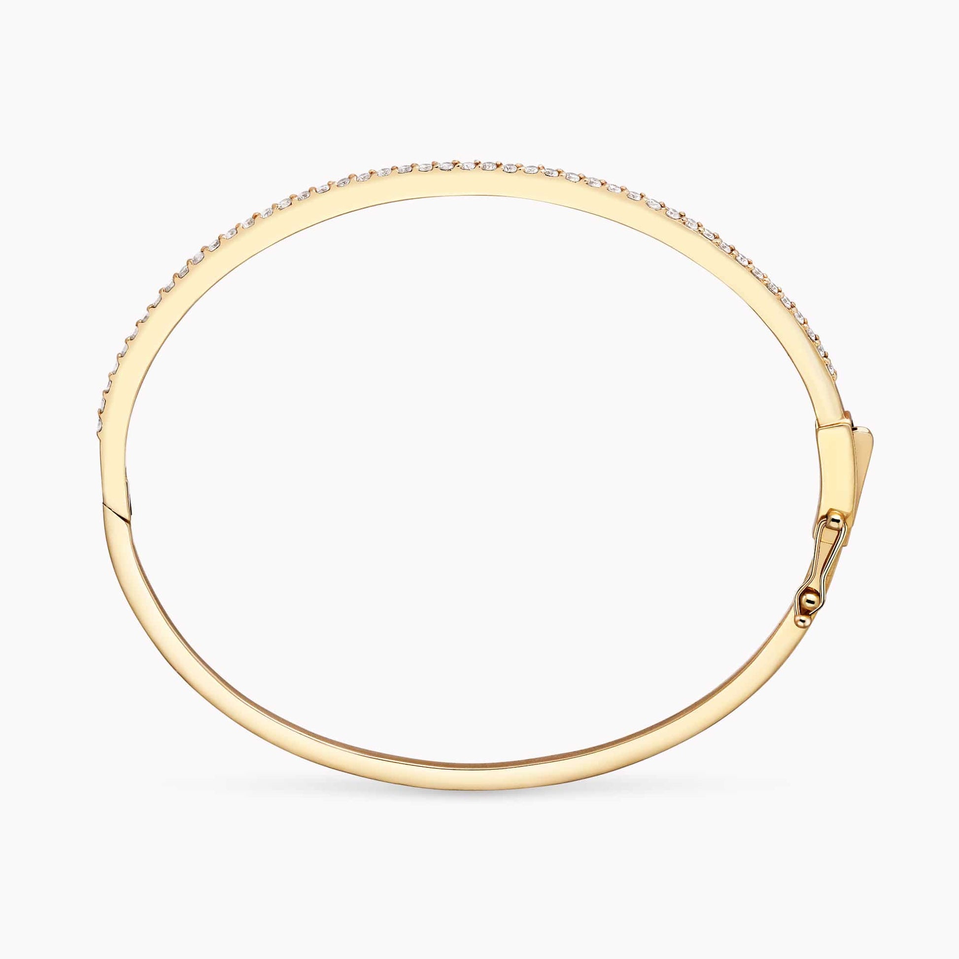 0.55Ct Diamonds in 14K Yellow Gold Bracelet