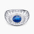 Diamond and Gem Stone Ring for Men