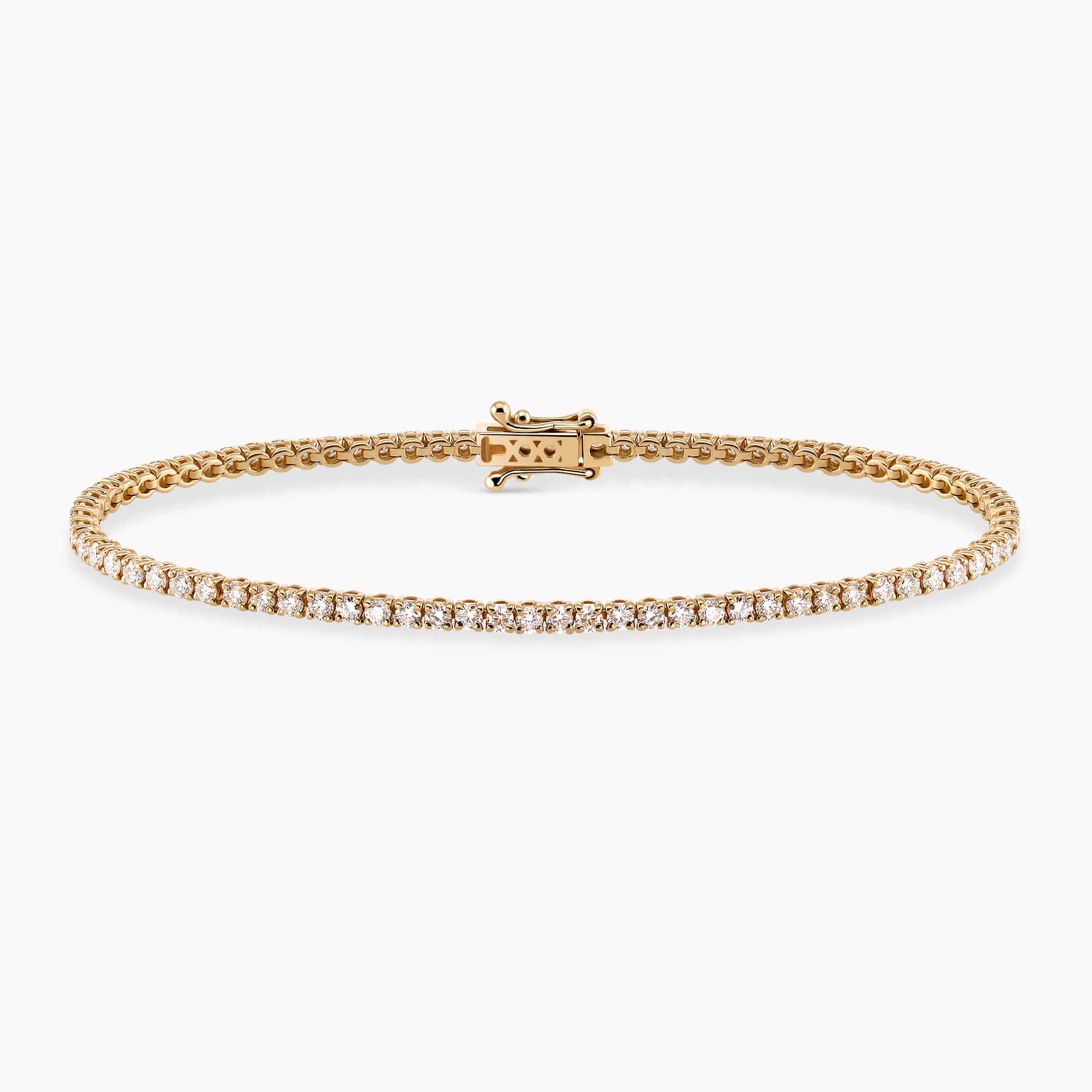 Diamond Tennis Bracelet Libra