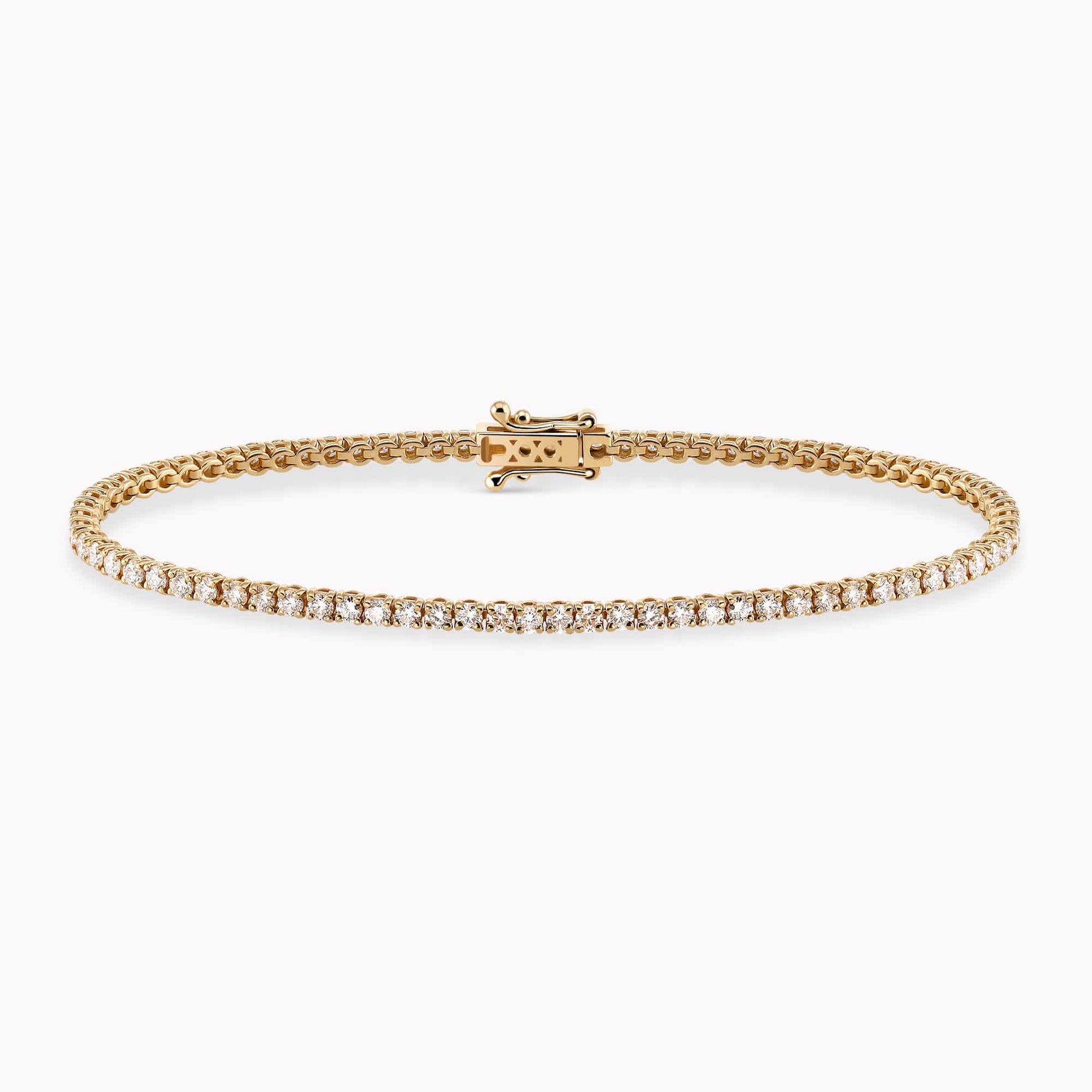 Diamond Tennis Bracelet Libra