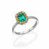 Diamond and Gem Stone Ring