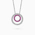 Diamond and Gem Stone Pendant