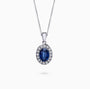 Diamond and Gem Stone Pendant