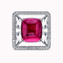 Diamond and Gem Stone Ring