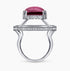 Diamond and Gem Stone Ring