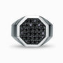 Black Diamond Ring for Men