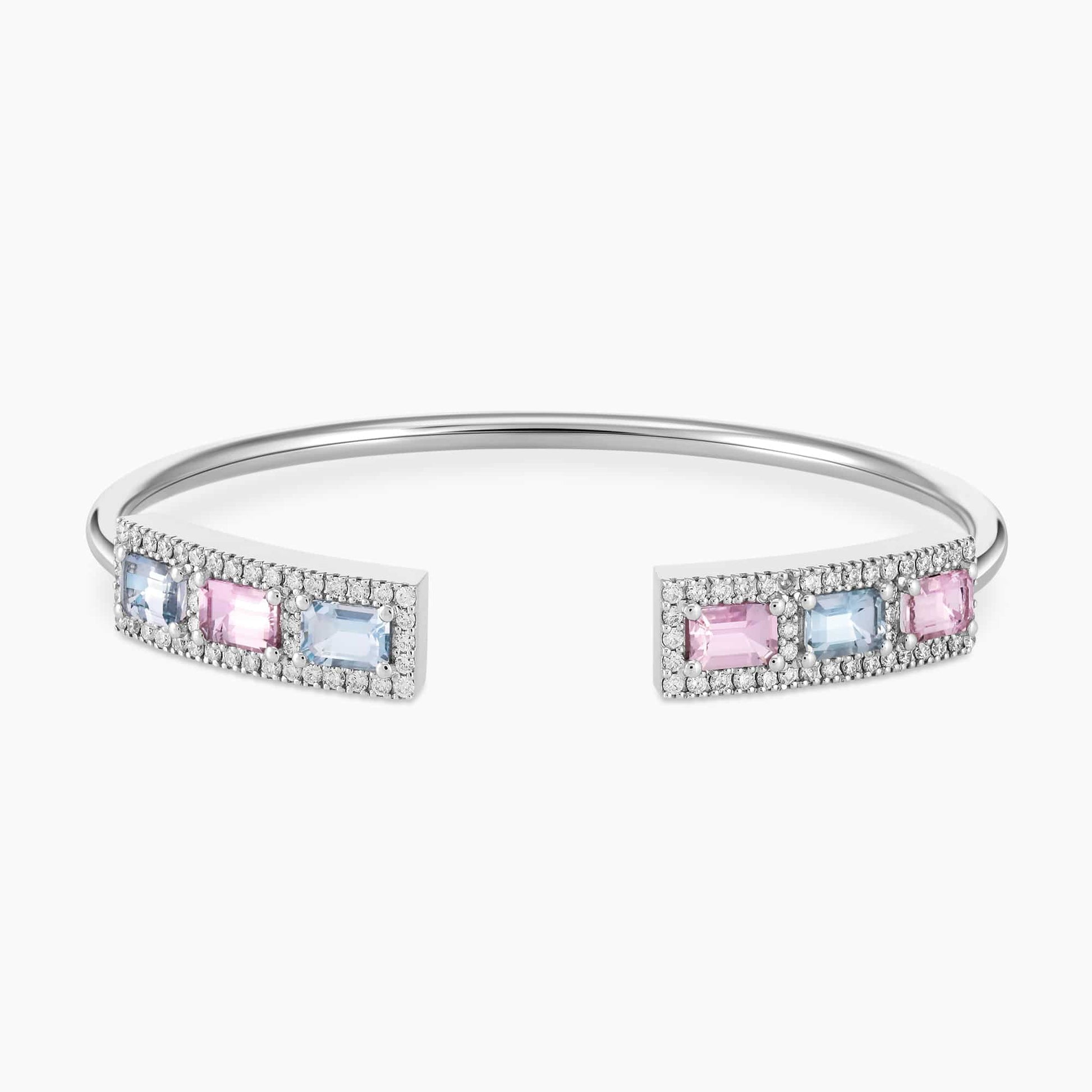 Diamond and Gem Stone Bracelet Noe