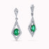 Diamond and Gem Stone Earrings