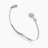 1.04Ct Diamonds in 14K White Gold Bracelet
