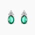 Diamond and Gem Stone Earrings