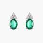 Diamond and Gem Stone Earrings
