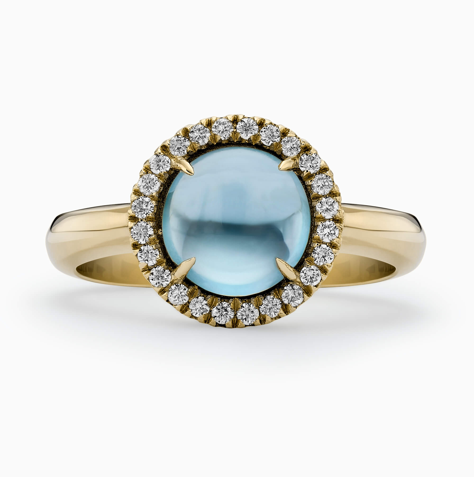 Diamond and Gem Stone Ring