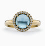 Diamond and Gem Stone Ring