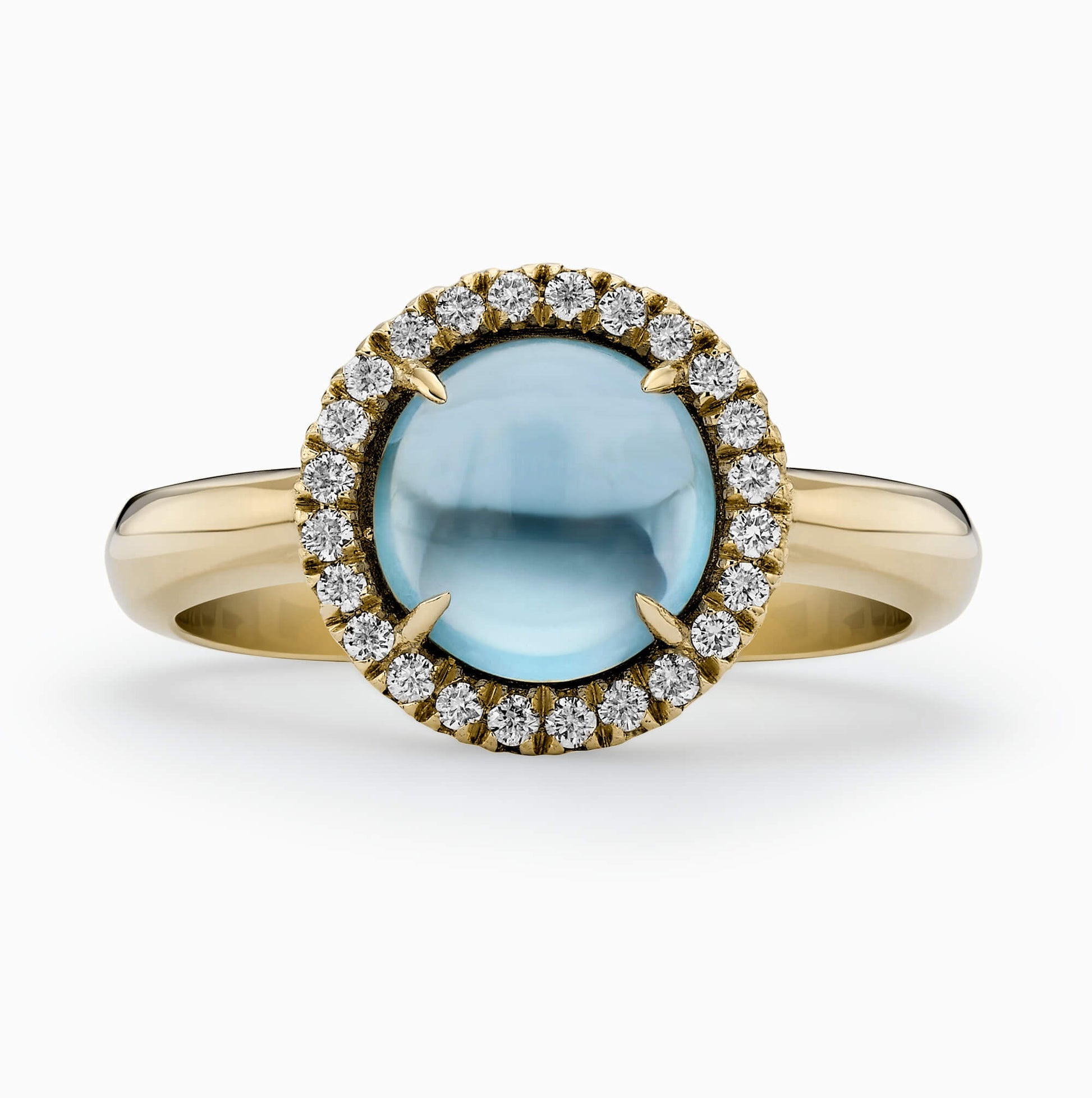 Diamond and Gem Stone Ring