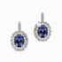 Diamond and Gem Stone Earrings
