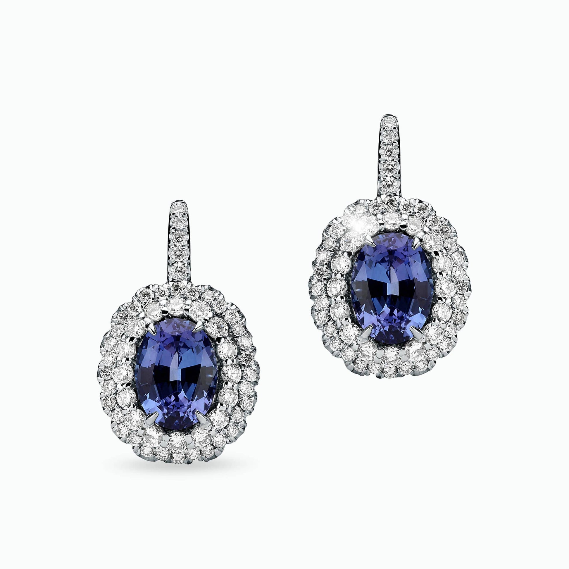 Diamond and Gem Stone Earrings