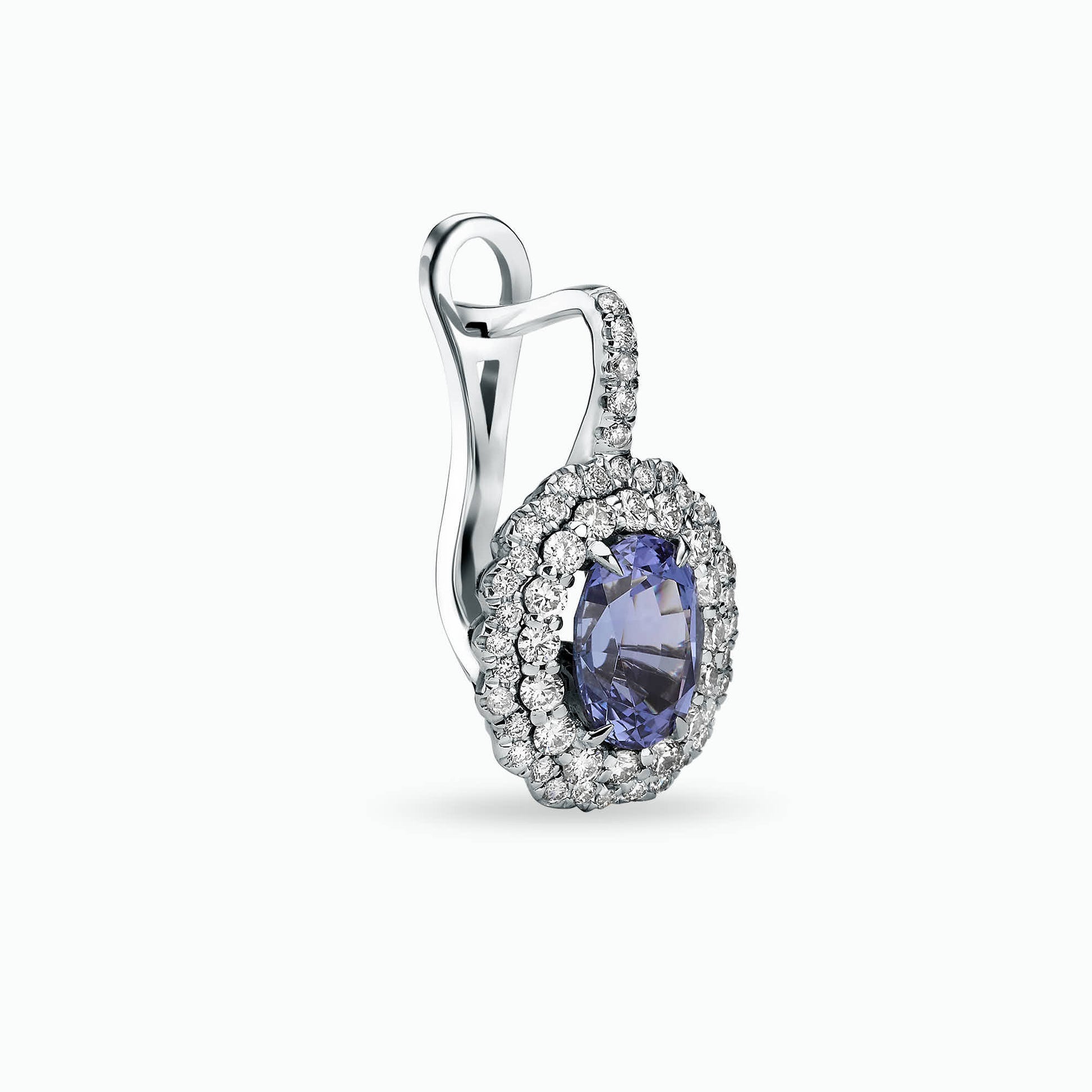 Diamond and Gem Stone Earrings