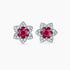 Diamond and Gem Stone Earrings