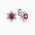 Diamond and Gem Stone Earrings