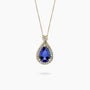 Diamond and Gem Stone Pendant