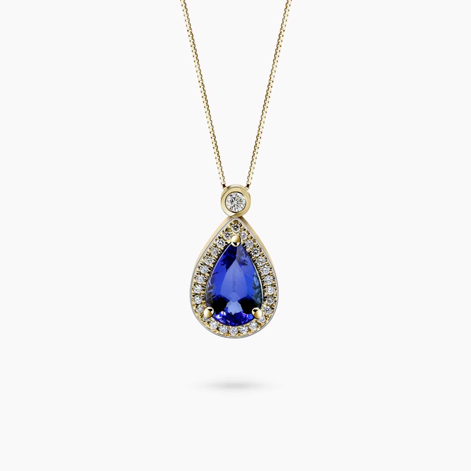 Diamond and Gem Stone Pendant
