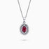 Diamond and Gem Stone Pendant
