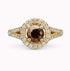 An Elegant 1.08Ct. Fancy Dark Orangy Brown Diamond with