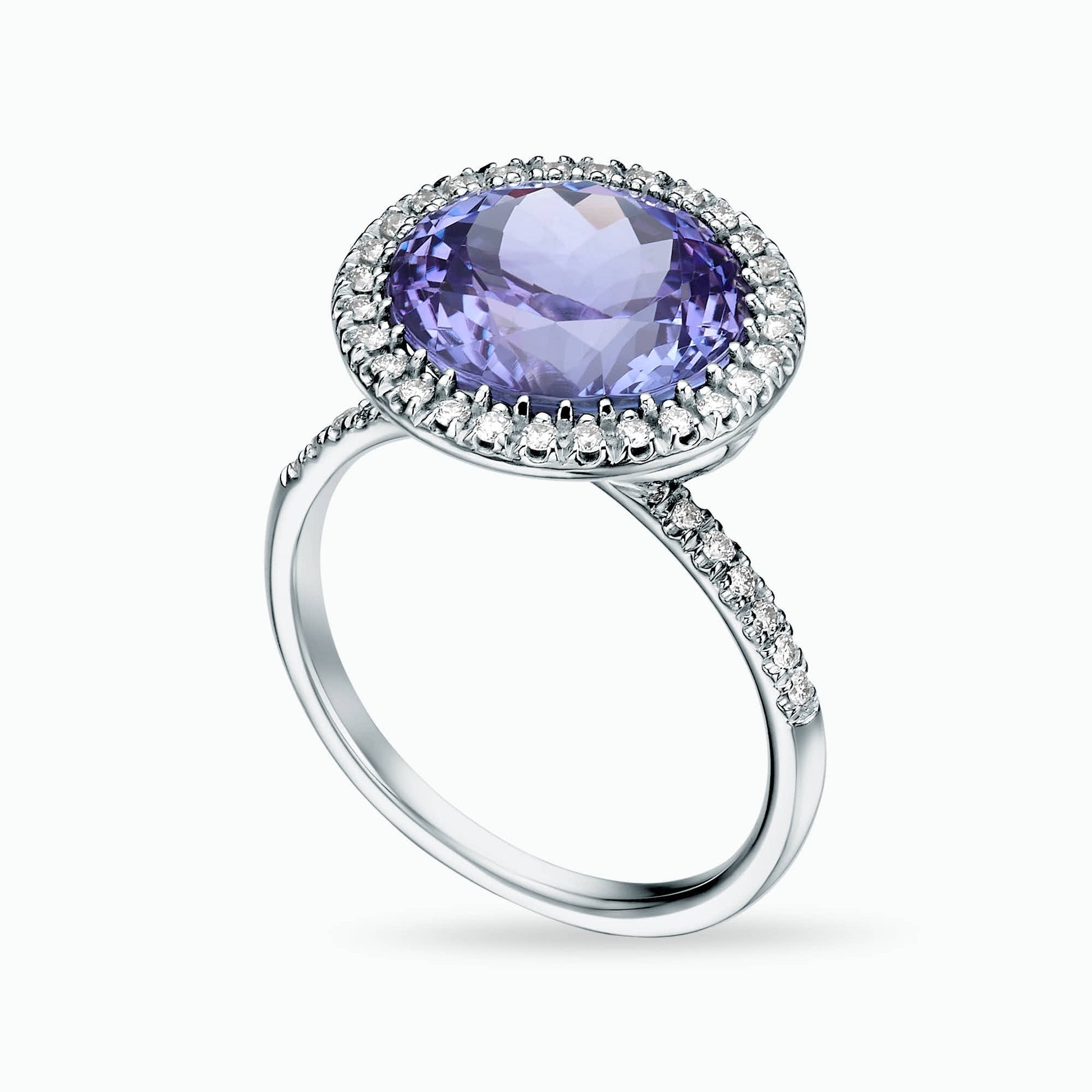 Diamond and Gem Stone Ring