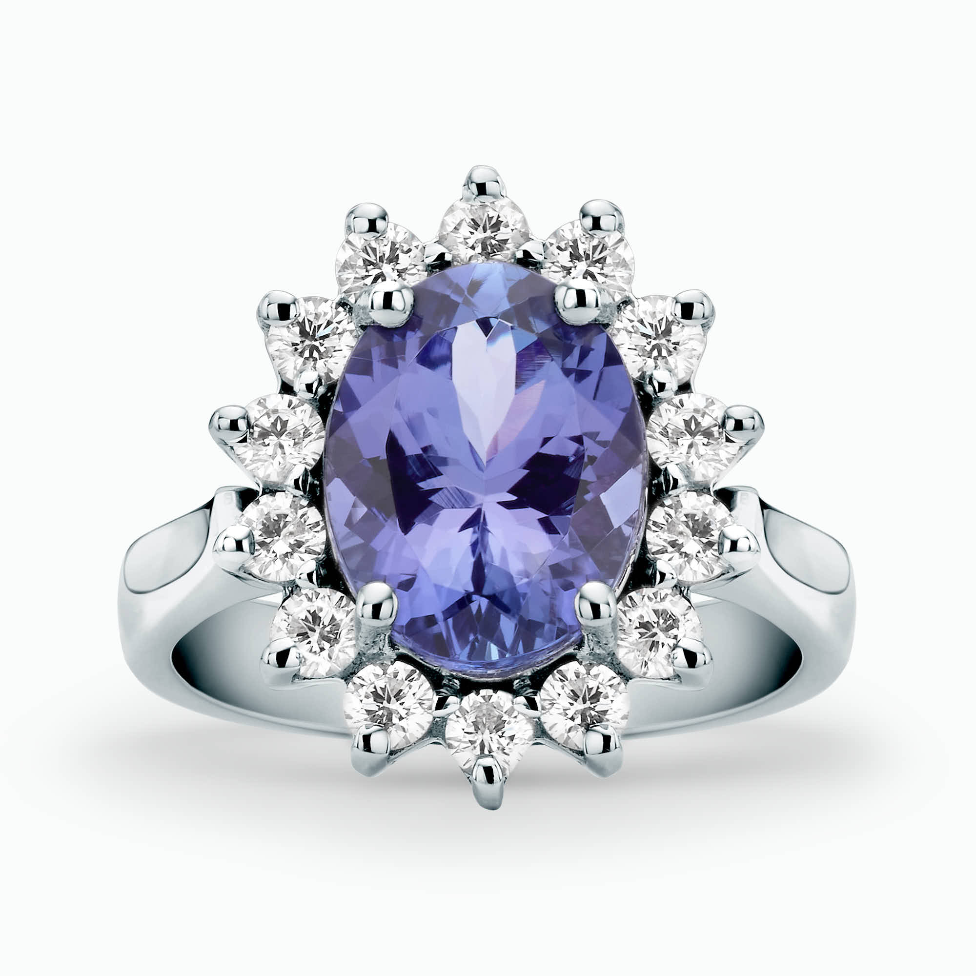 Diamond and Gem Stone Ring
