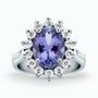 Diamond and Gem Stone Ring