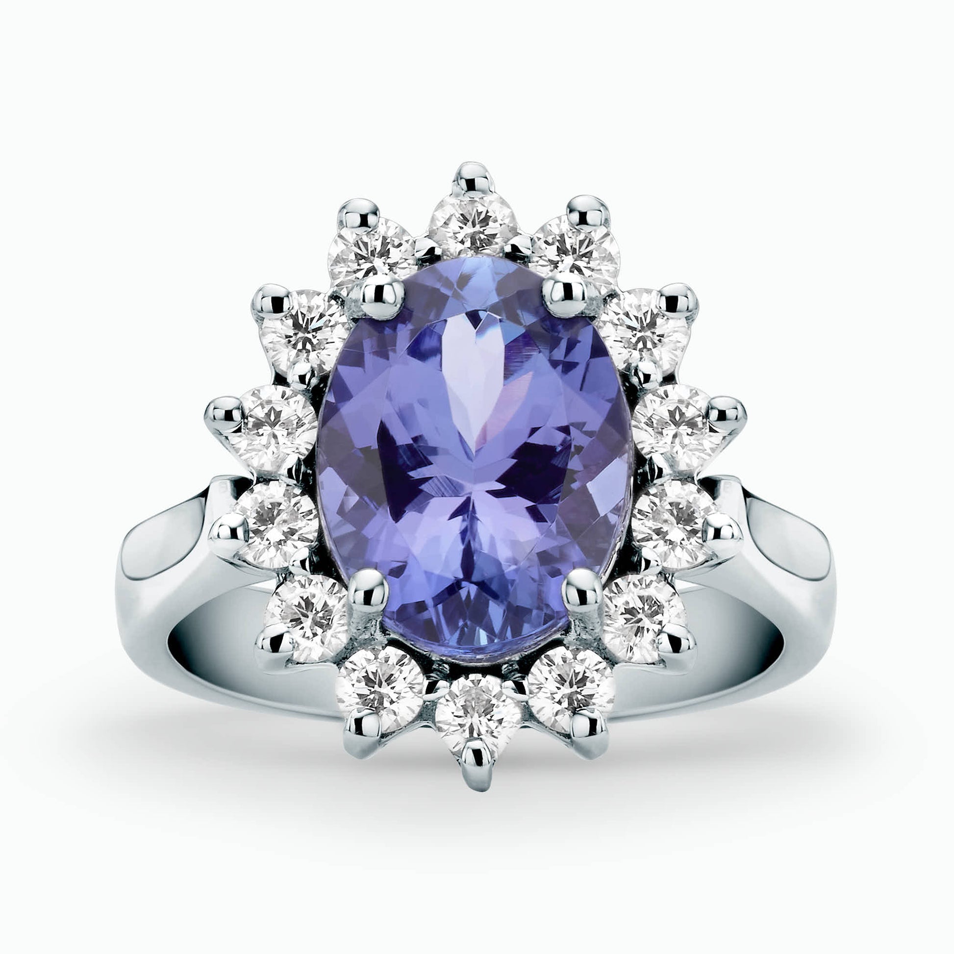 Diamond and Gem Stone Ring