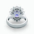 Diamond and Gem Stone Ring