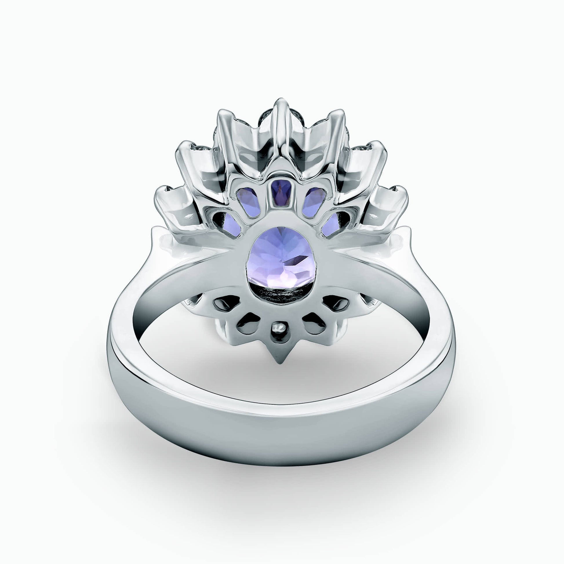 Diamond and Gem Stone Ring