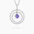 Diamond and Gem Stone Pendant