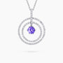 Diamond and Gem Stone Pendant