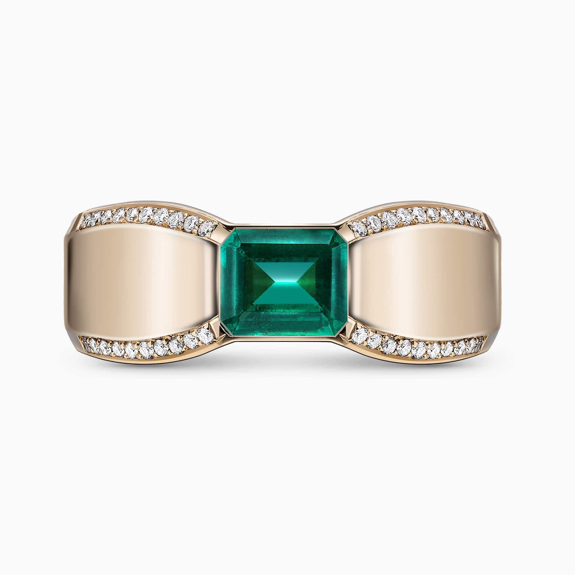 Diamond and Gem Stone Ring