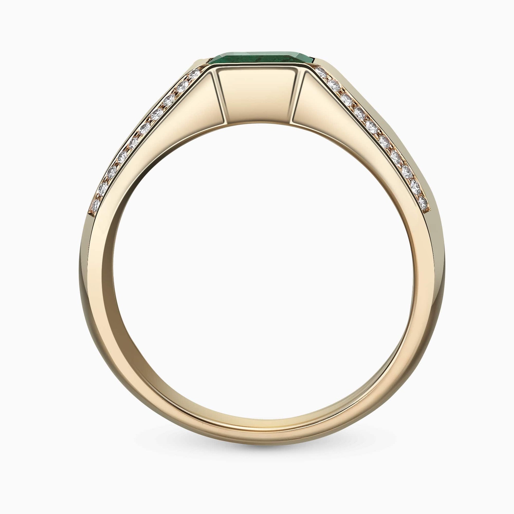 Diamond and Gem Stone Ring