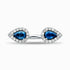 Diamond and Gem Stone Ring