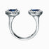 Diamond and Gem Stone Ring