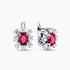 Diamond and Gem Stone Earrings