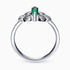Diamond and Gem Stone Ring