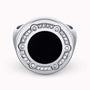 Diamond and Gem Stone Ring for Men